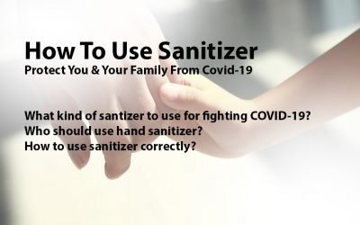 Using Hand Sanitizers To Prevent COVID-19