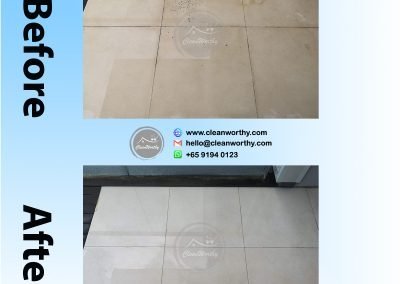 Floor Cleaning Results