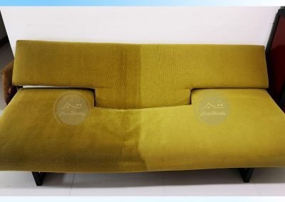 3 Seater Fabric Sofa Cleaning Results