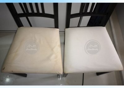 Fabric Chair Cleaning Before & After